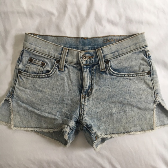 Carmar Faded Blue Denim Cut Offs - Picture 2 of 4